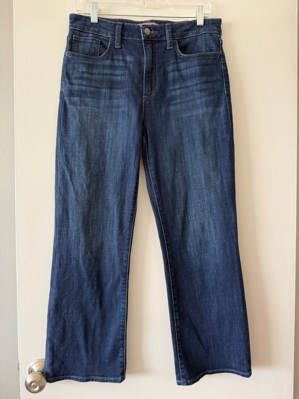 Bootcut High Rise Crop Joe's Jeans Poppy Dark Wash Denim Size 29 GUC